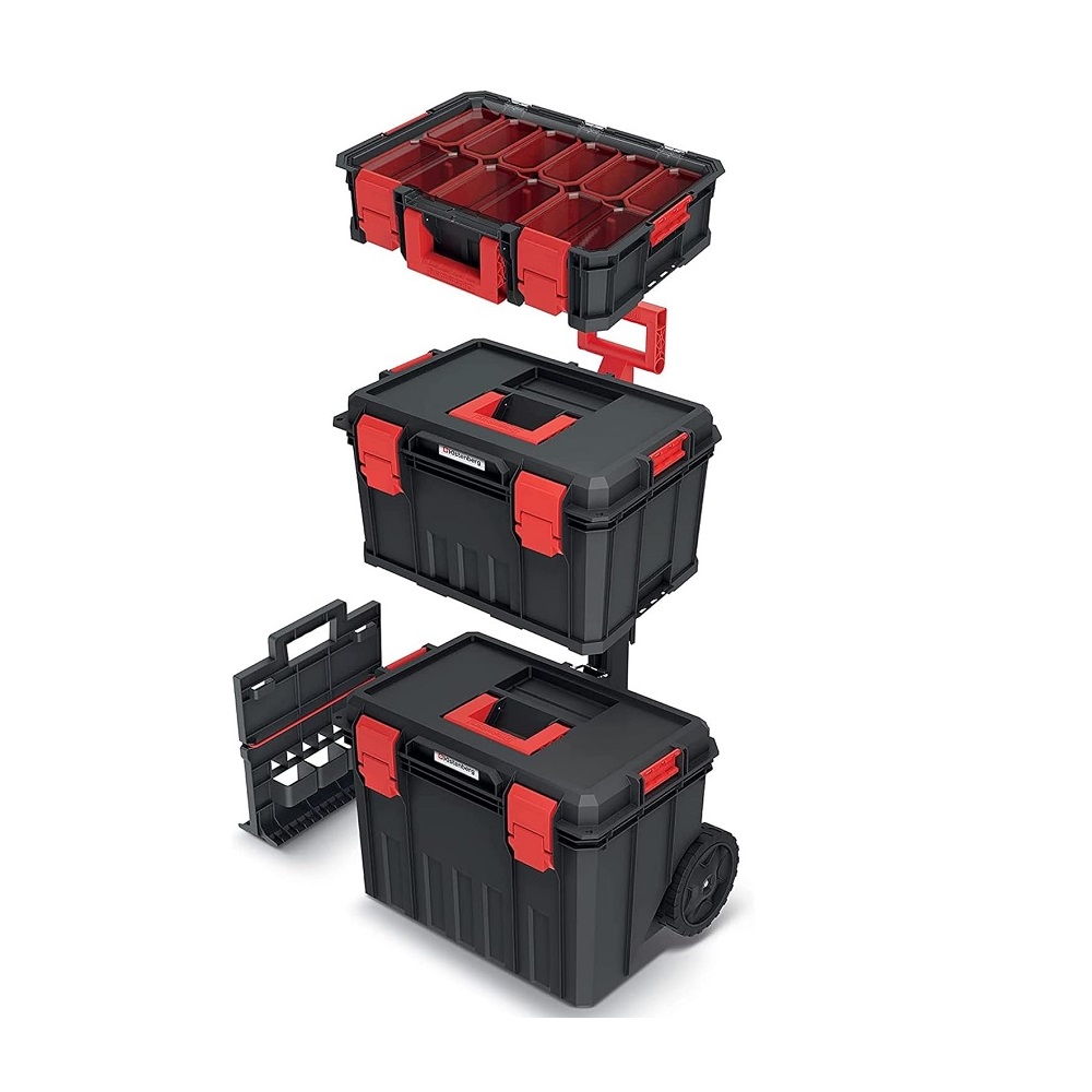 Prosperplast Tool Trolley MODULAR SOLUTION MOBILE Set - schwarz