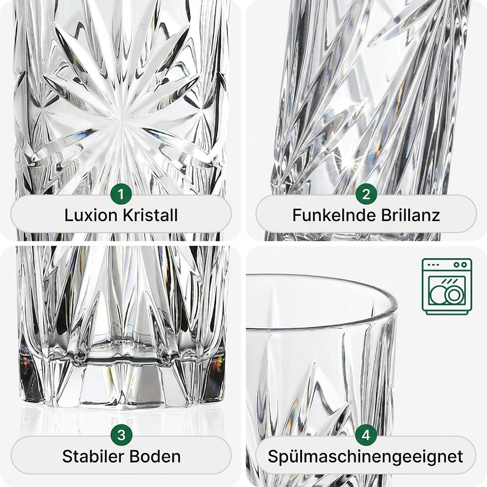 Der-Porzellan-Laden by RCR Oasis HB Tumbler 360 ml 6er set