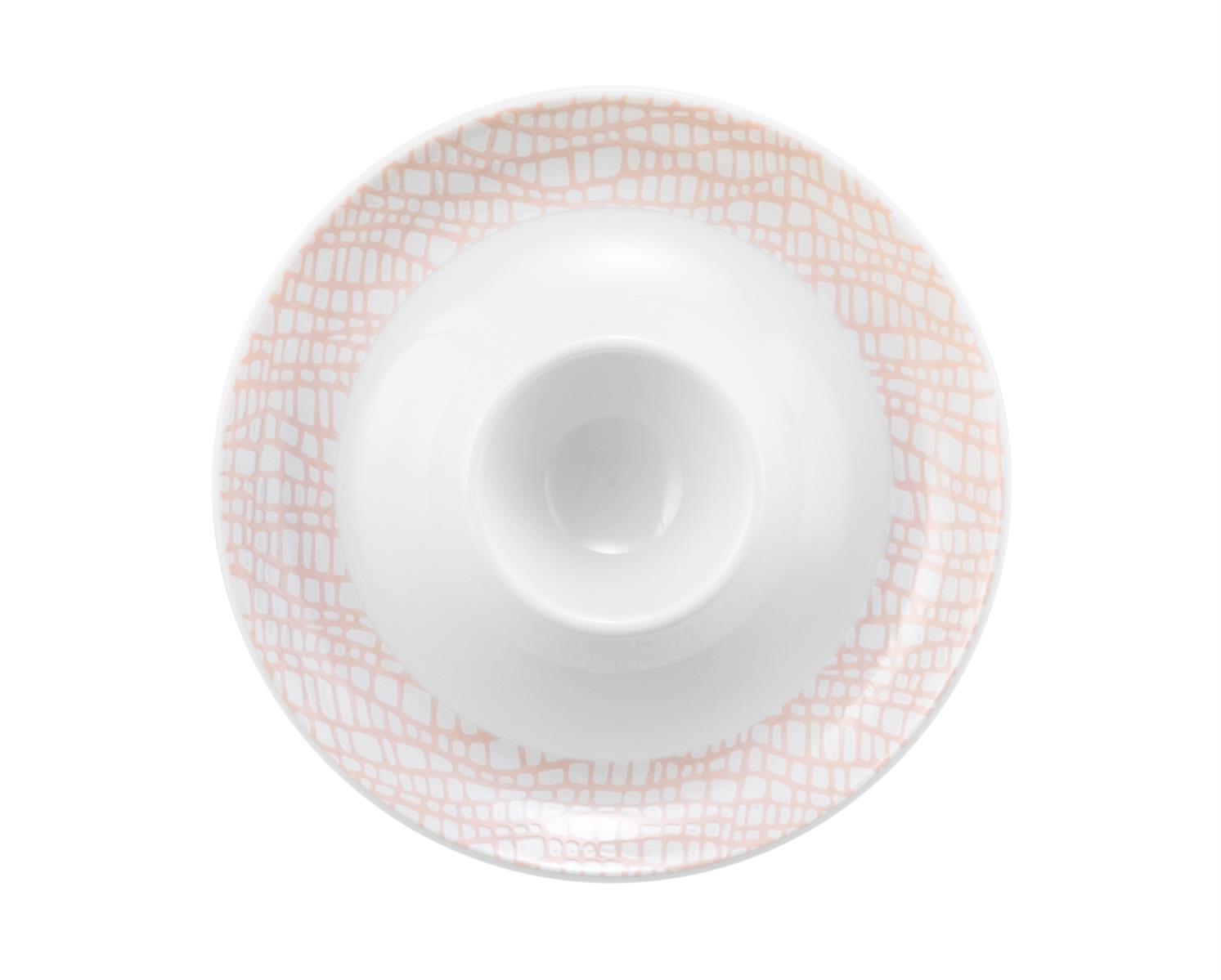 Seltmannn Weiden L Fashion posh rose Eierbecher mit Ablage