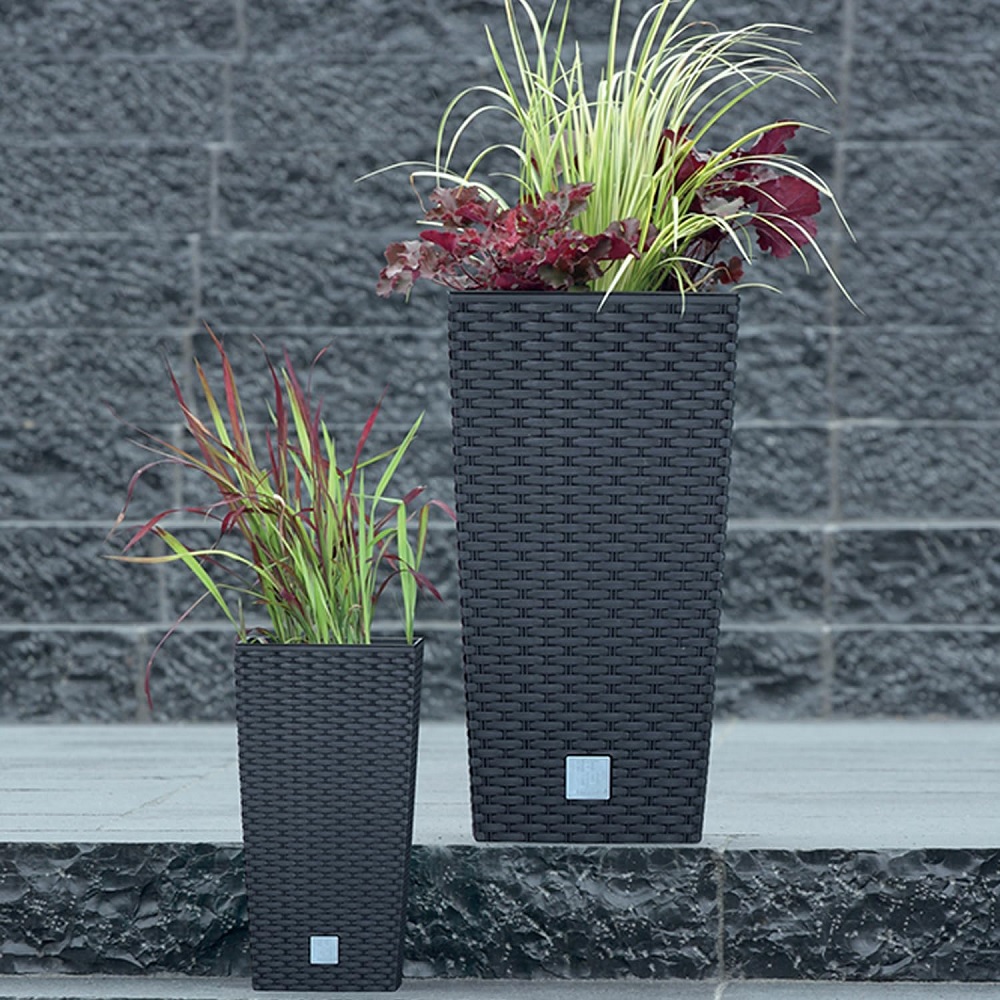 Prosperplast Blumentopf RATO SQUARE - anthrazit