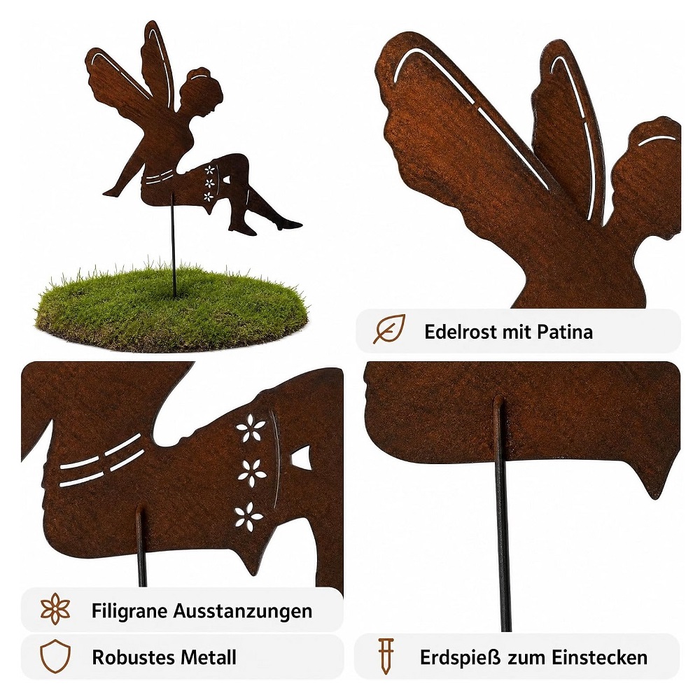 Elfe zum Stecken 54 x 45 cm