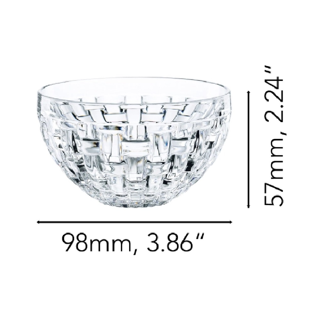 Nachtmann Bossa Nova Dip Schale rund 9,8 cm 4er Set