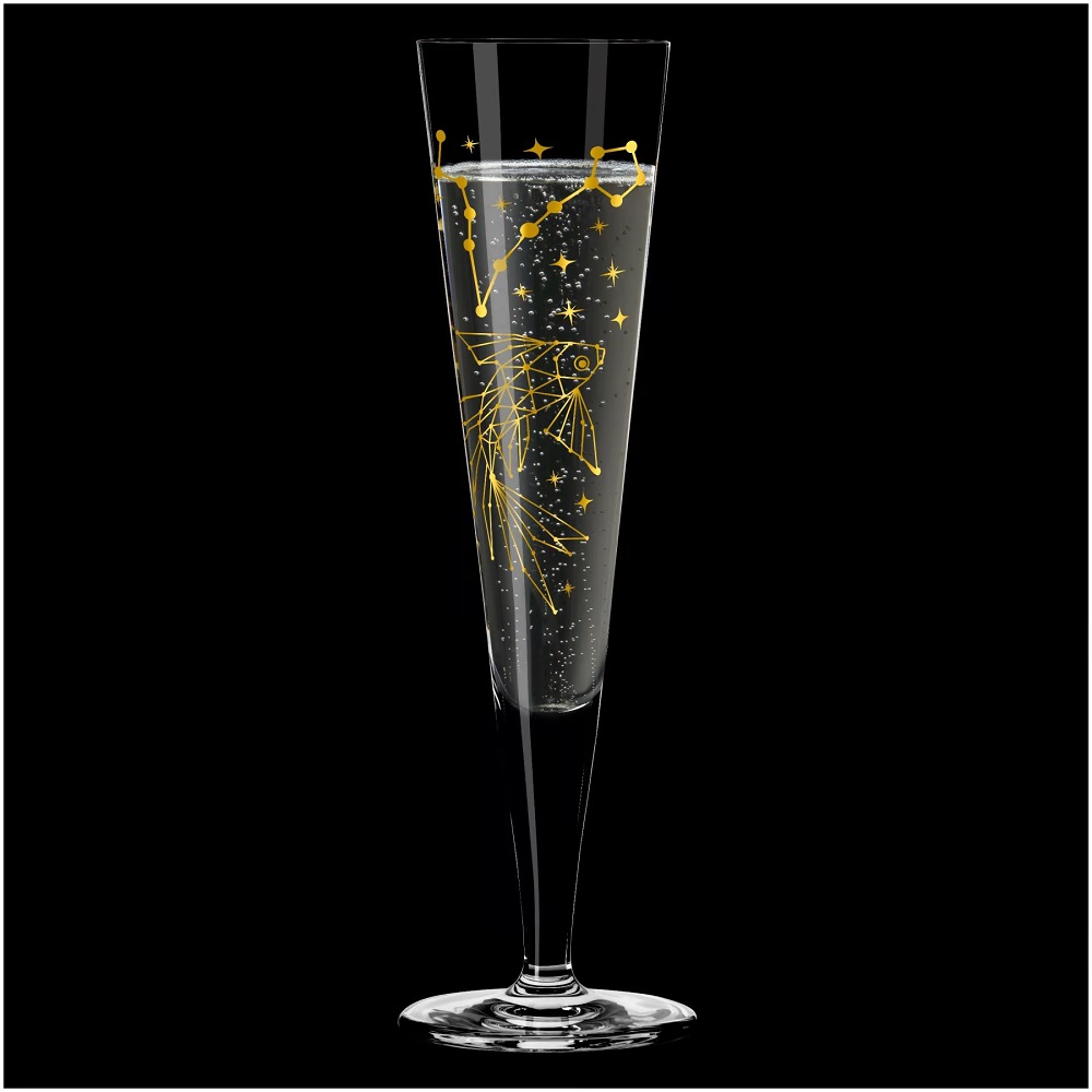 Ritzenhoff Astrologie Champagner #8 Fische Z. Mubaza H25