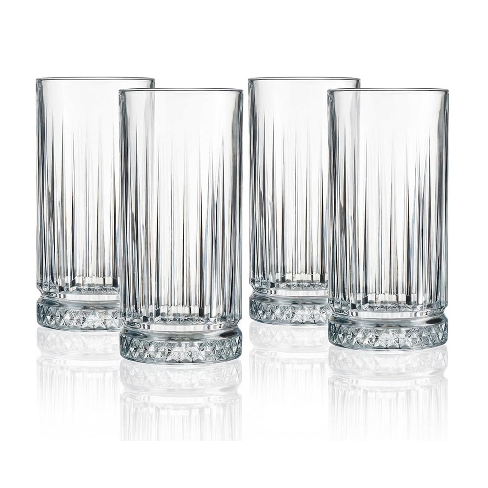 Der-Porzellan-Laden by Pasabahce Longdrinkglas 435 ml Elysia 4er Set