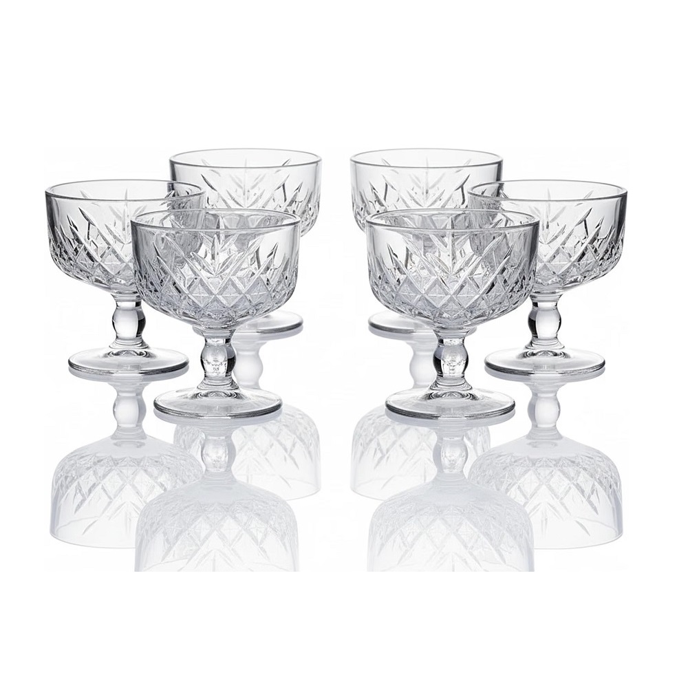 Der-Porzellan-Laden by Pasabahce Timeless Ice Cream Schale 6er Set