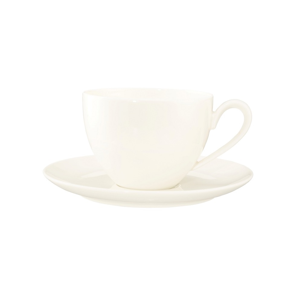 Seltmann Weiden Savona Fine Diamond weiß Milchkaffeeobertasse 0,34 l