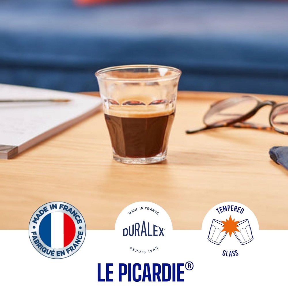 Duralex Picardie Becher 130 ml 6er Set