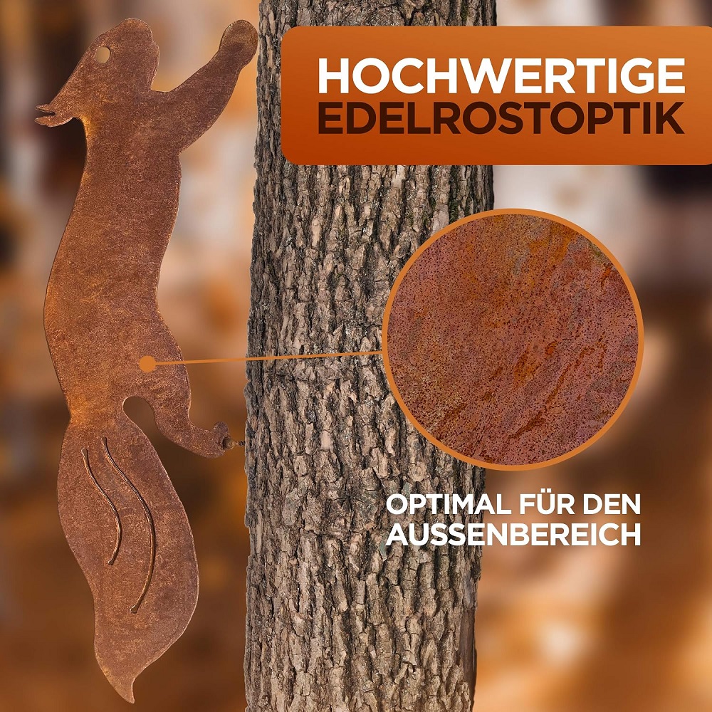 Eichhörnchen 41,3x 14,3mm Rennend 2mm