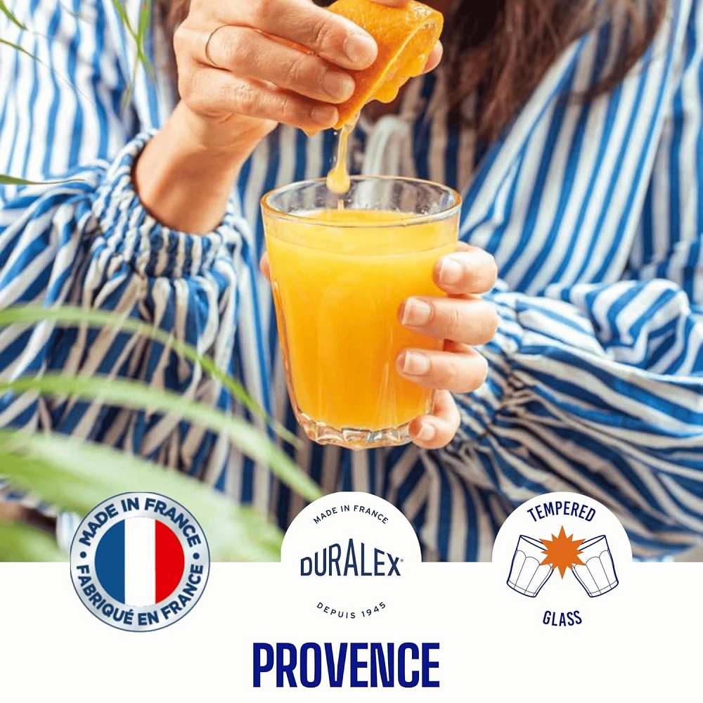 Duralex Provence Becher 250 ml 6er Set