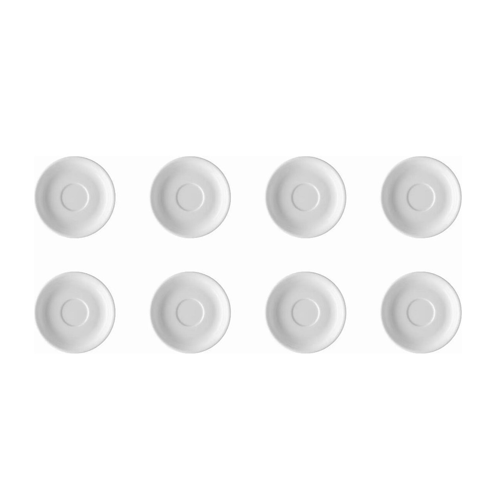 Thomas Trend Weiss Kaffeeuntertasse Ø 14 cm 8er Set