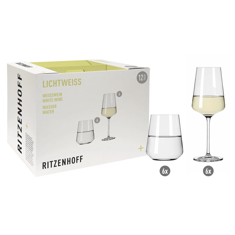 Ritzenhoff Lichtweiss Julie Weiß 12er-Set 2021