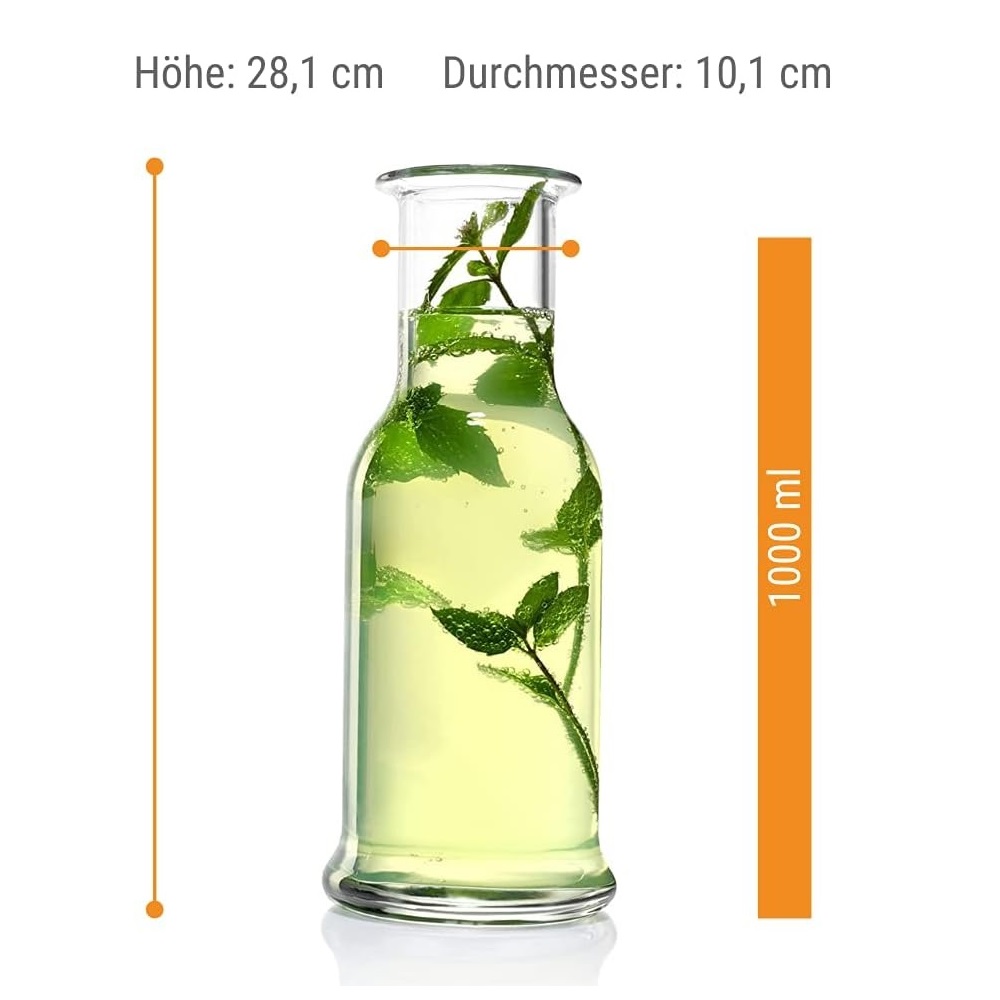 Stölzle Oberglas Purity Karaffe 1 Liter 6er Set