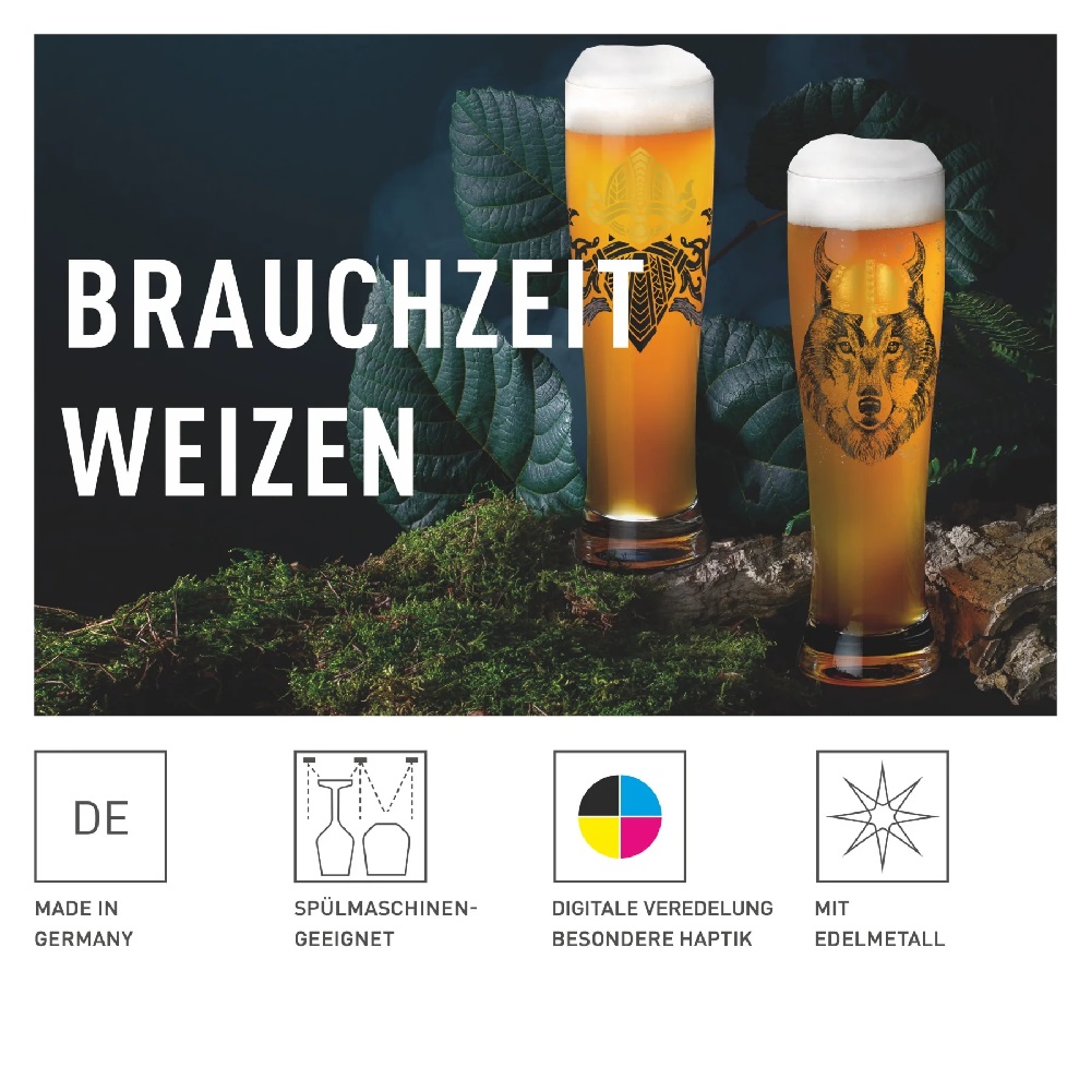Ritzenhoff Brauchzeit Weizen 2er #19 #20 J. Vanis H23