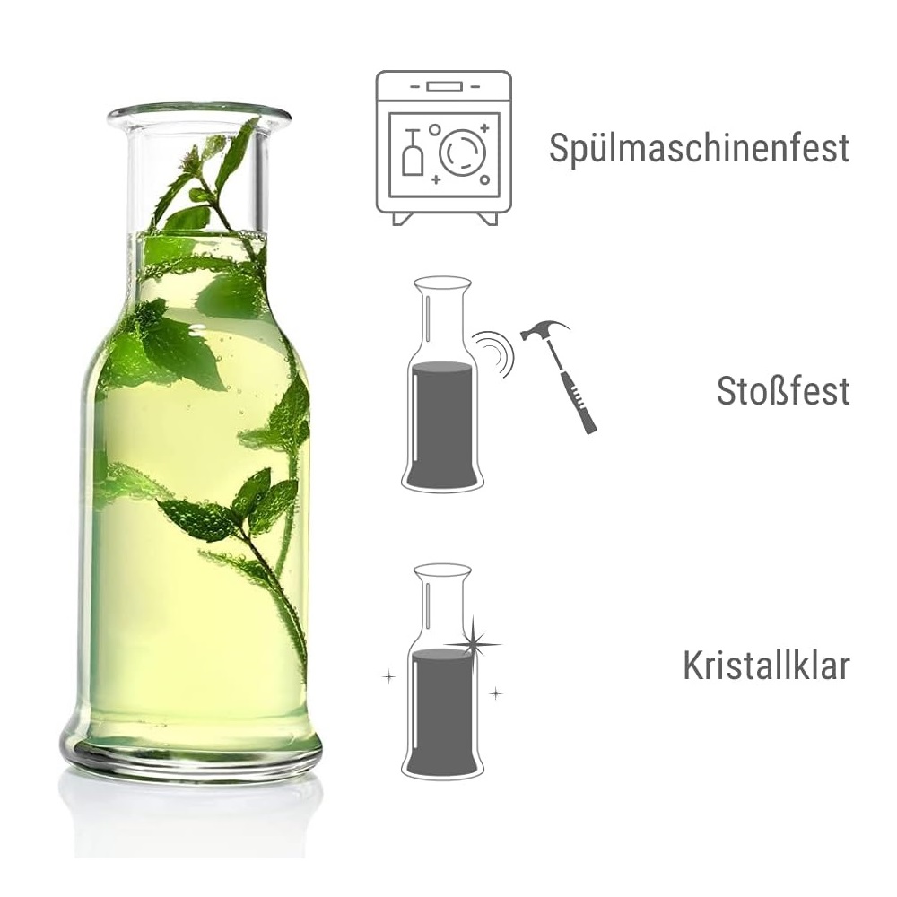 Stölzle Oberglas Purity Karaffe 1 Liter 6er Set