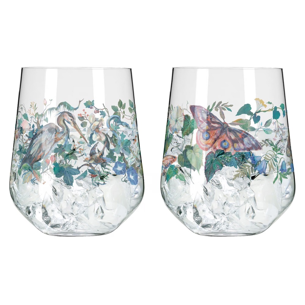 Ritzenhoff Schattenfauna Gin Tumbler #7 #8 C. Mcallister H25 2er Set