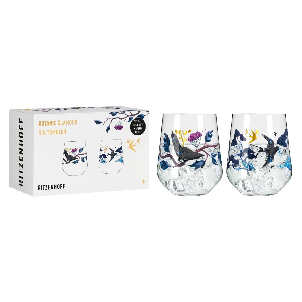 Ritzenhoff Botanic Glamour Gin Tumbler 2er #3 #4 HorscroftH22
