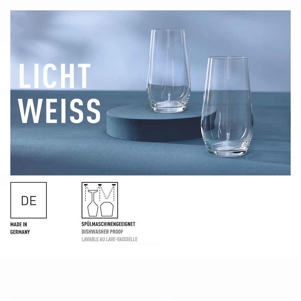 Ritzenhoff Lichtweiß Julie Longdrinkglas hoch 2er Set