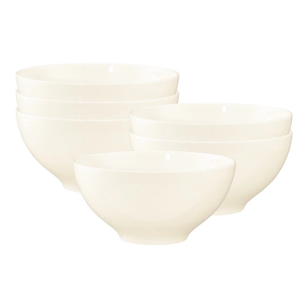 Seltmann Weiden Savona Fine Diamond weiß Müslischale 15 cm 6er Set
