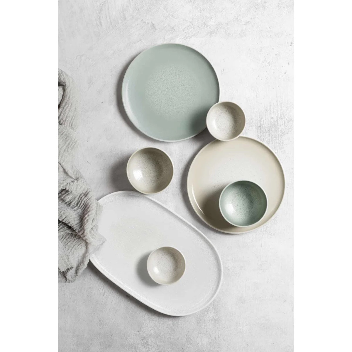 Seltmann Weiden Sento Home Aura cream Brotteller rund 16 cm