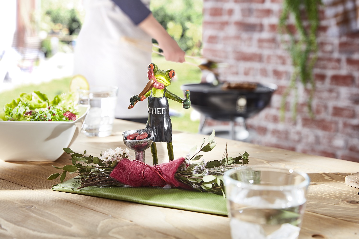 Formano Frosch Süßer Frosch am Grill