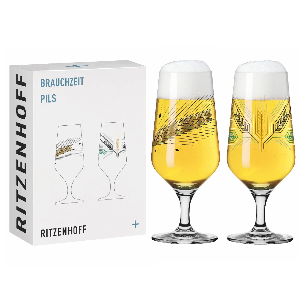 Ritzenhoff Brauchzeit Pils 2er-Set #5 #6 A. Preis F22