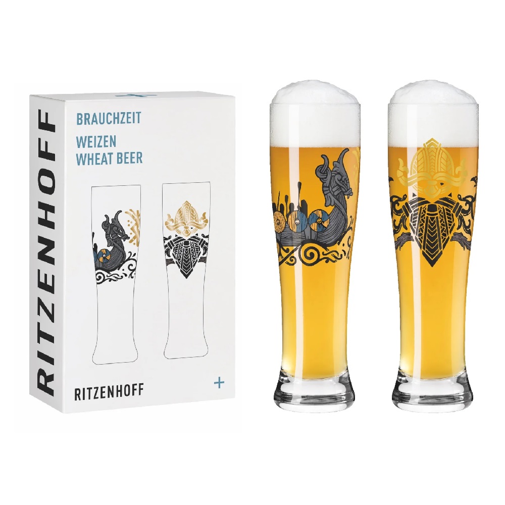 Ritzenhoff Brauchzeit Weizen 2er #19 #20 J. Vanis H23