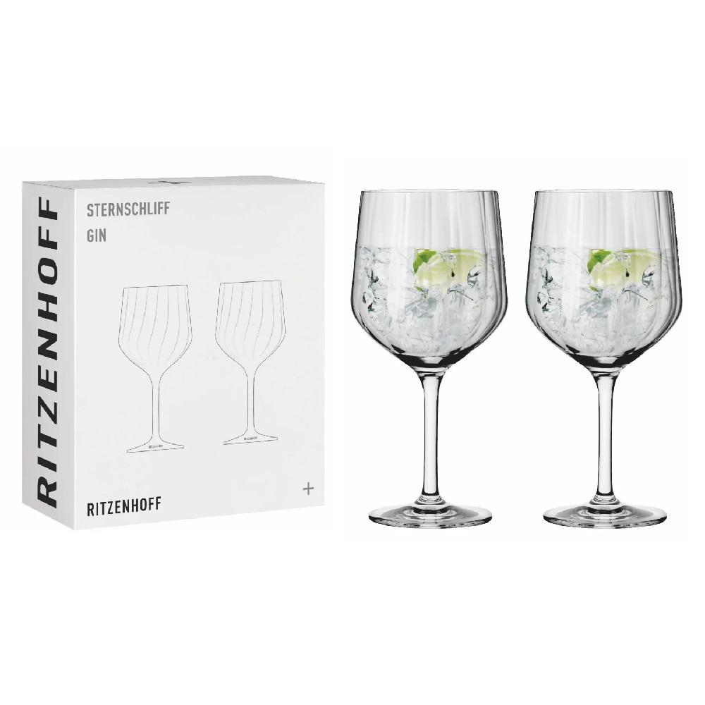 Ritzenhoff Sternschliff Gin Kelch 2er #1 F22