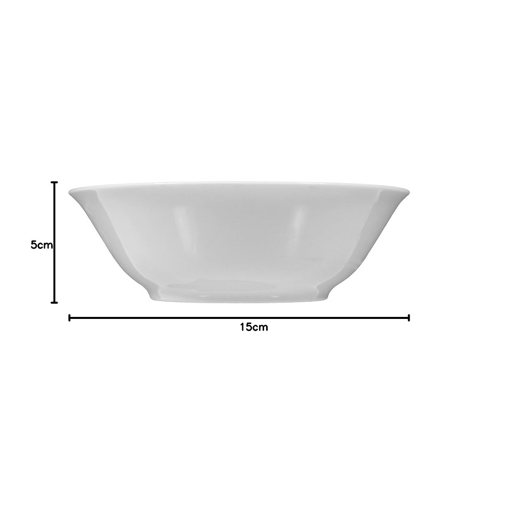 Seltmann Weiden Rondo/Liane weiß Dessertschale 15 cm 4-er Set