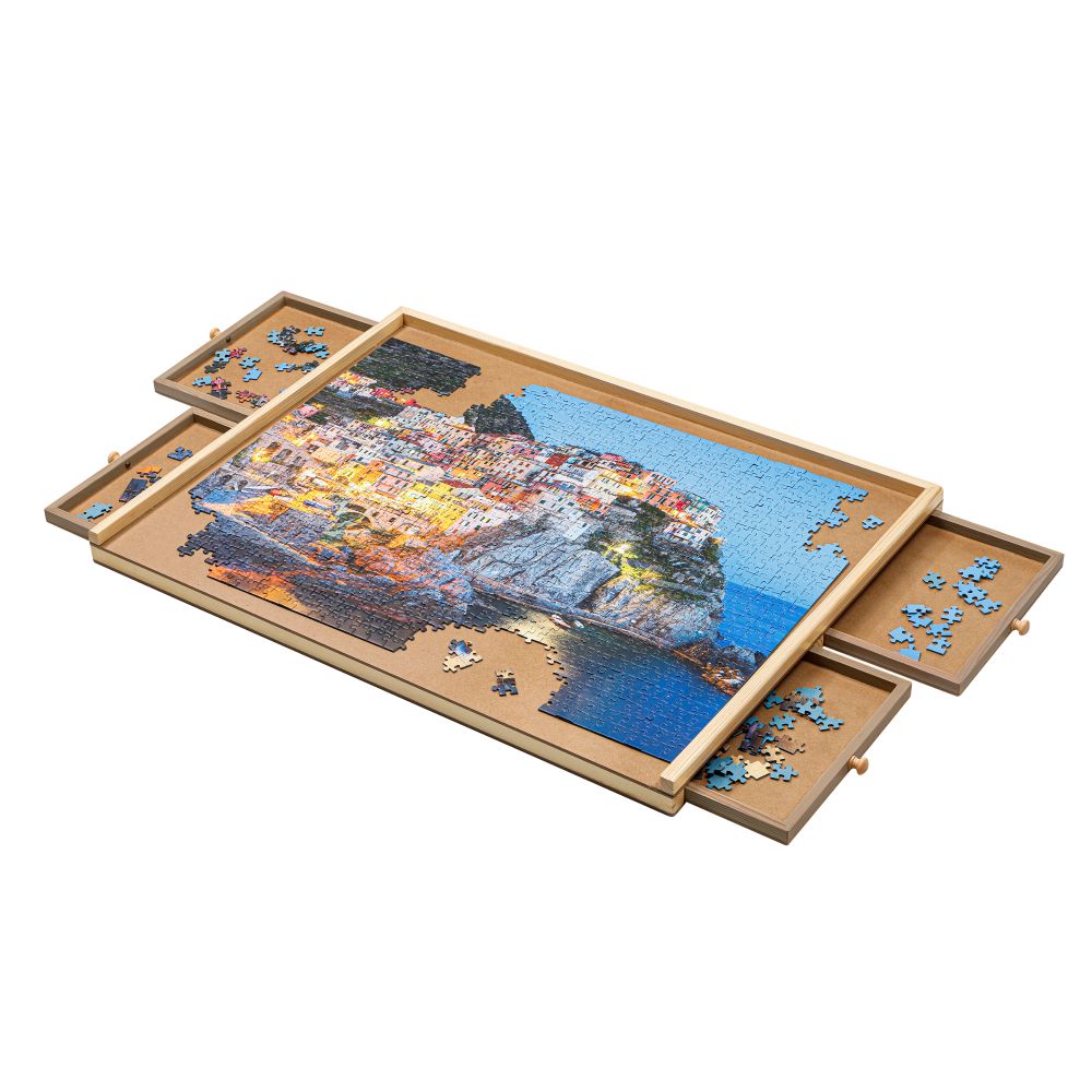 Haushalt International Puzzlebrett mit Auszügen 1000er, FSC®