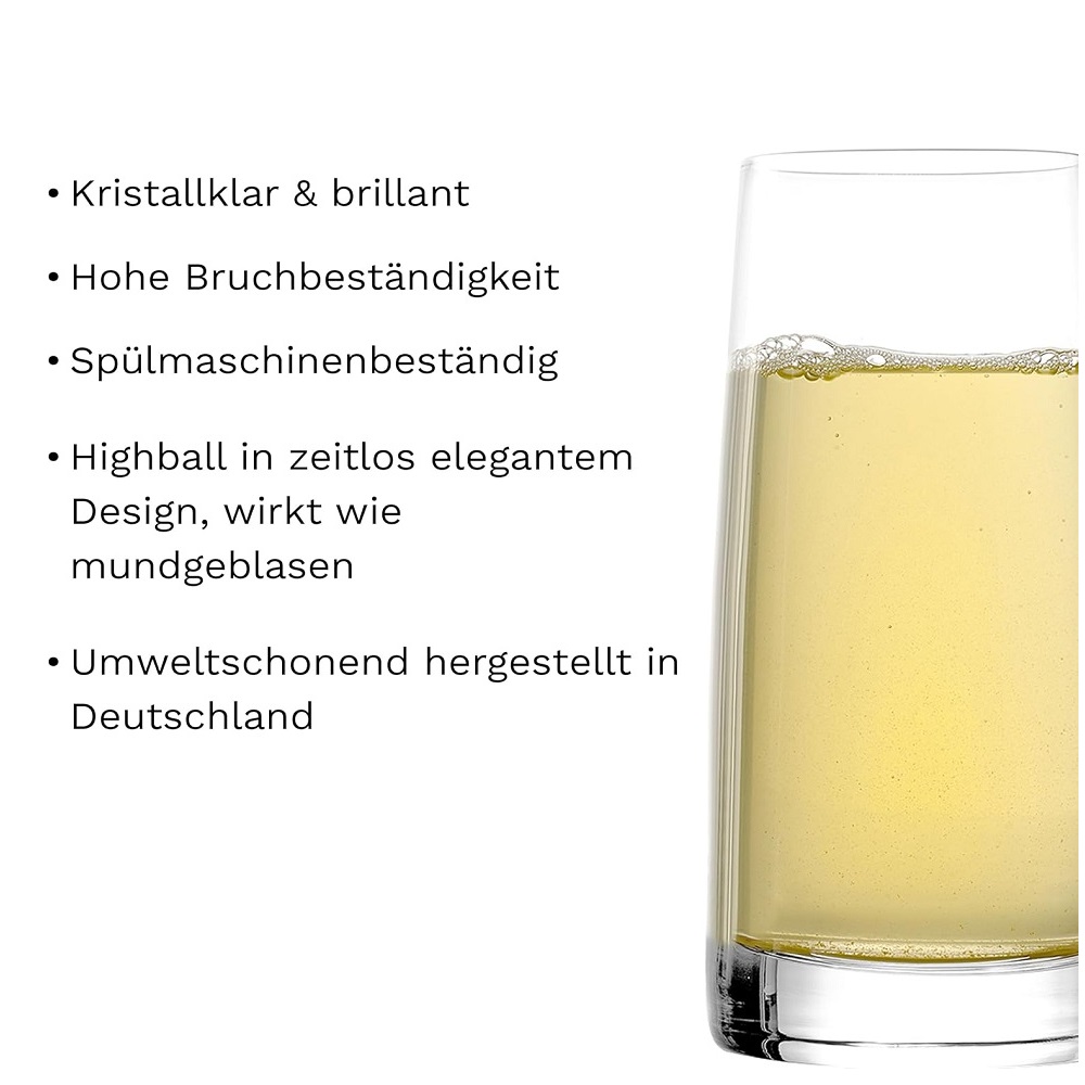 Stölzle Lausitz Experience Highball klein 360 ml 6er Set