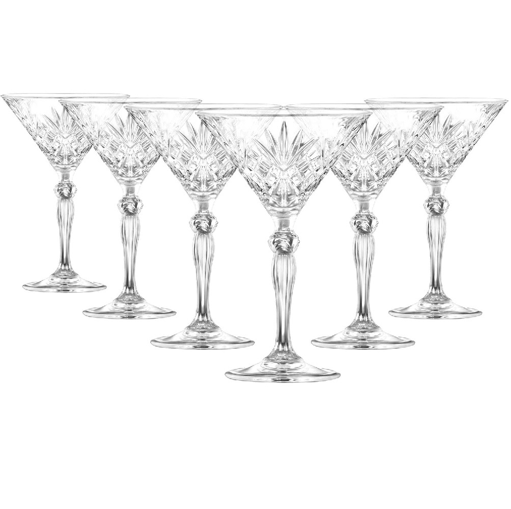 RCR Melodia Martiniglas 210 ml 6er Set