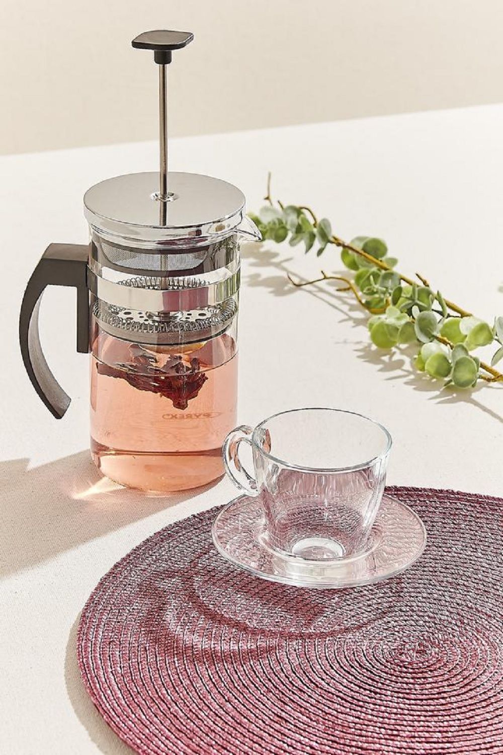 Pasabahce Aqua Kaffeetassenset Tasse und Untertasse 12tlg.