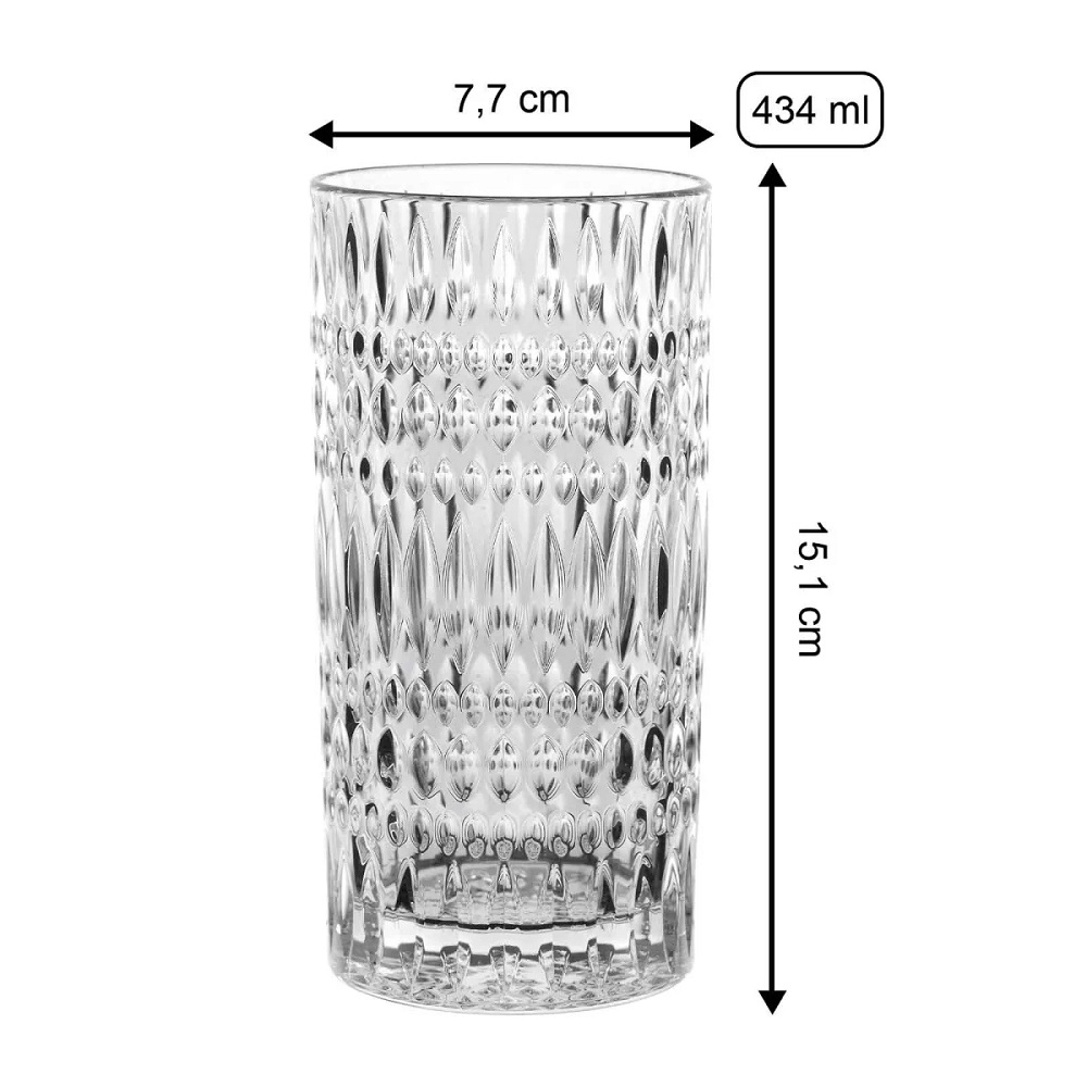 Nachtmann Ethno Longdrinkglas 4er Set