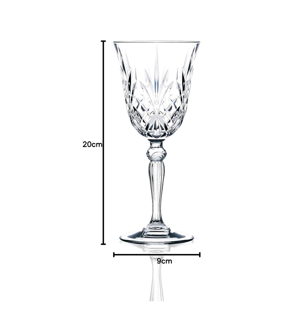 RCR Oasis Globle 2 Rotweinglas 290 ml 6er Set