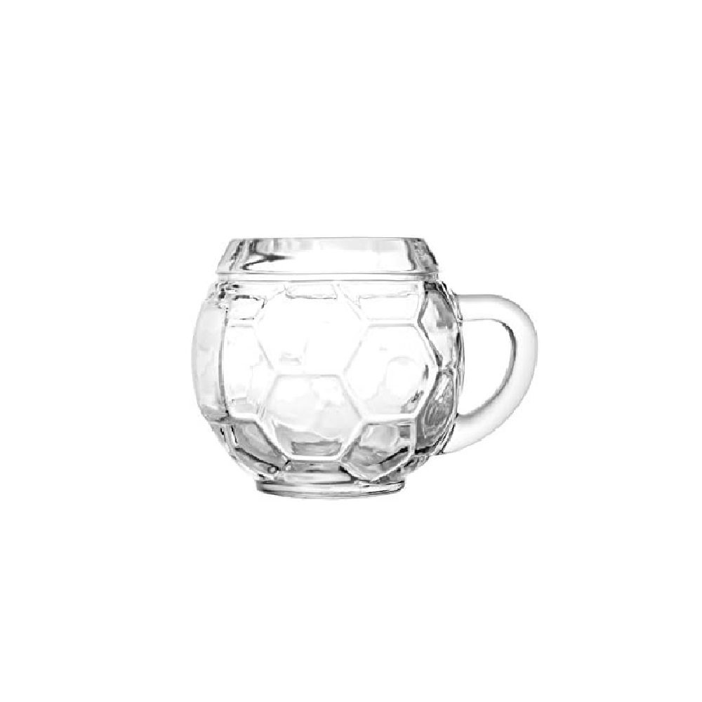 Stölzle Oberglas Fußball Bierkrug 0,4 l 6er Set