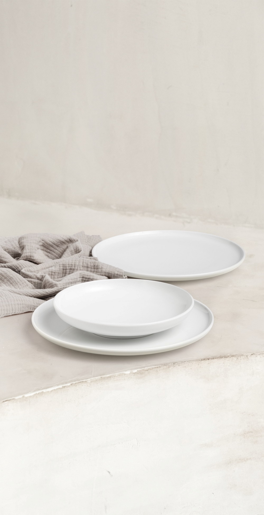 Seltmann Weiden Sento Home weiß Suppenteller rund 21 cm