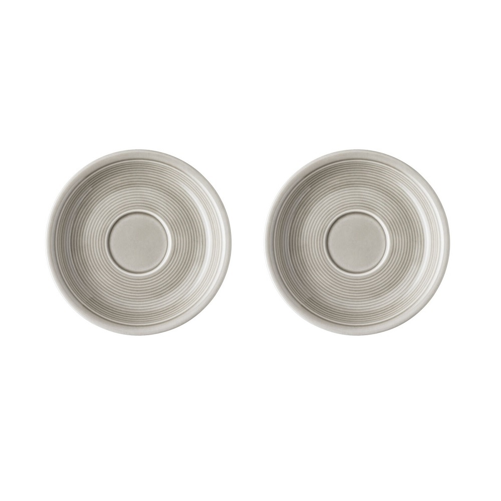 Thomas Trend Colour Moon Grey Espressountertasse Ř 11 cm 2er Set, Thomas - Porzellan kaufen, Porzellangeschirr, Geschirr
