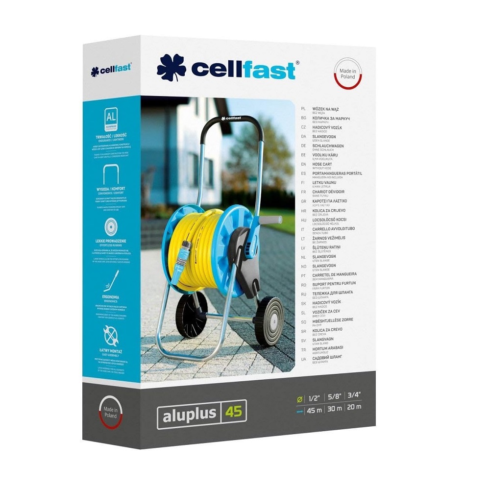 Cellfast Gartenschlauchwagen ALUPLUS 1/2'' 45 m