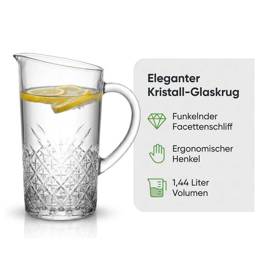 Der-Porzellan-Laden by Pasabahce Timeless Krug 1,44 l