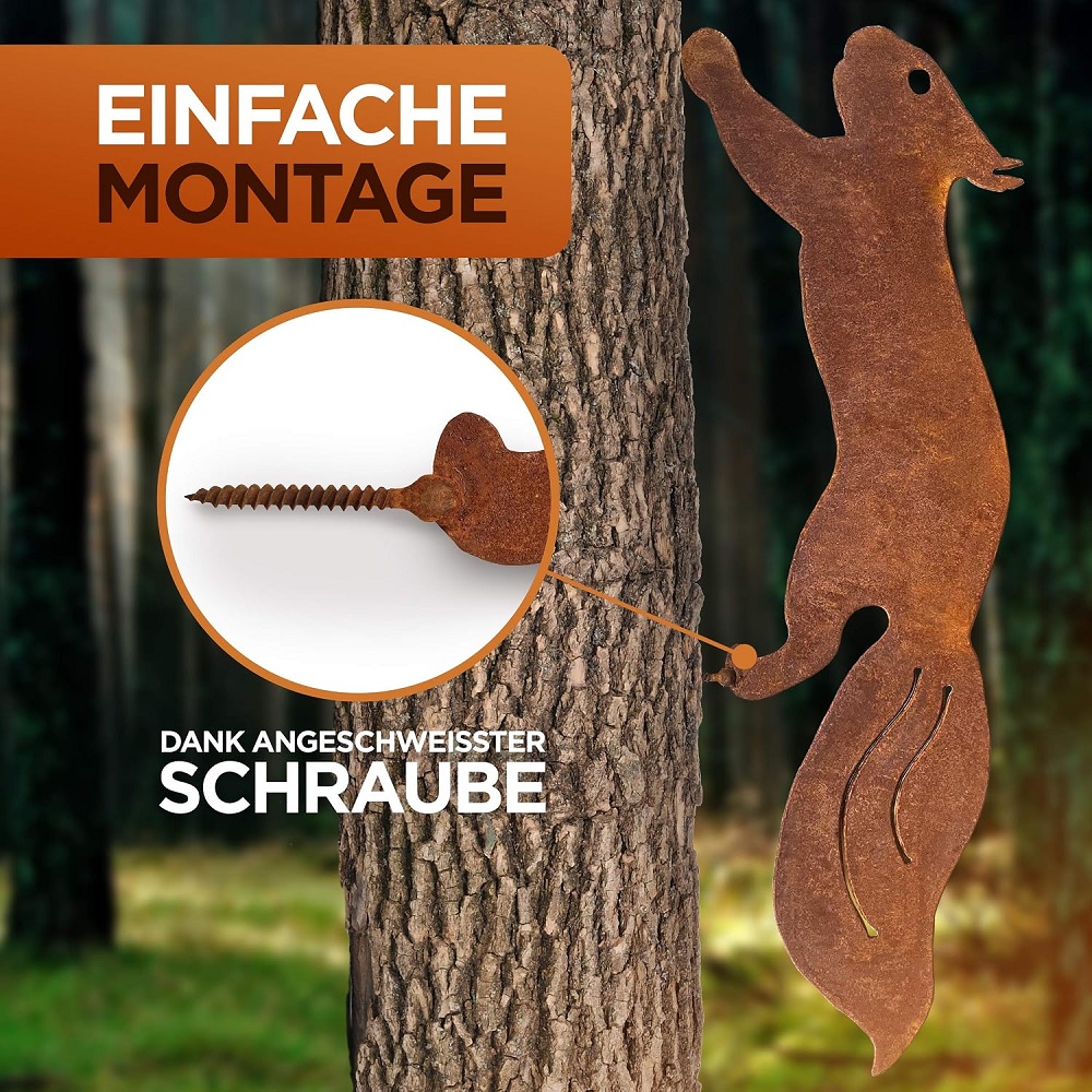 Eichhörnchen 41,3x 14,3mm Rennend 2mm