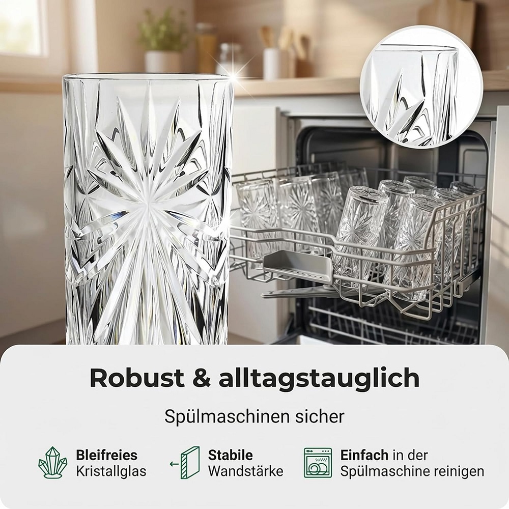 Der-Porzellan-Laden by RCR Oasis HB Tumbler 360 ml 6er set