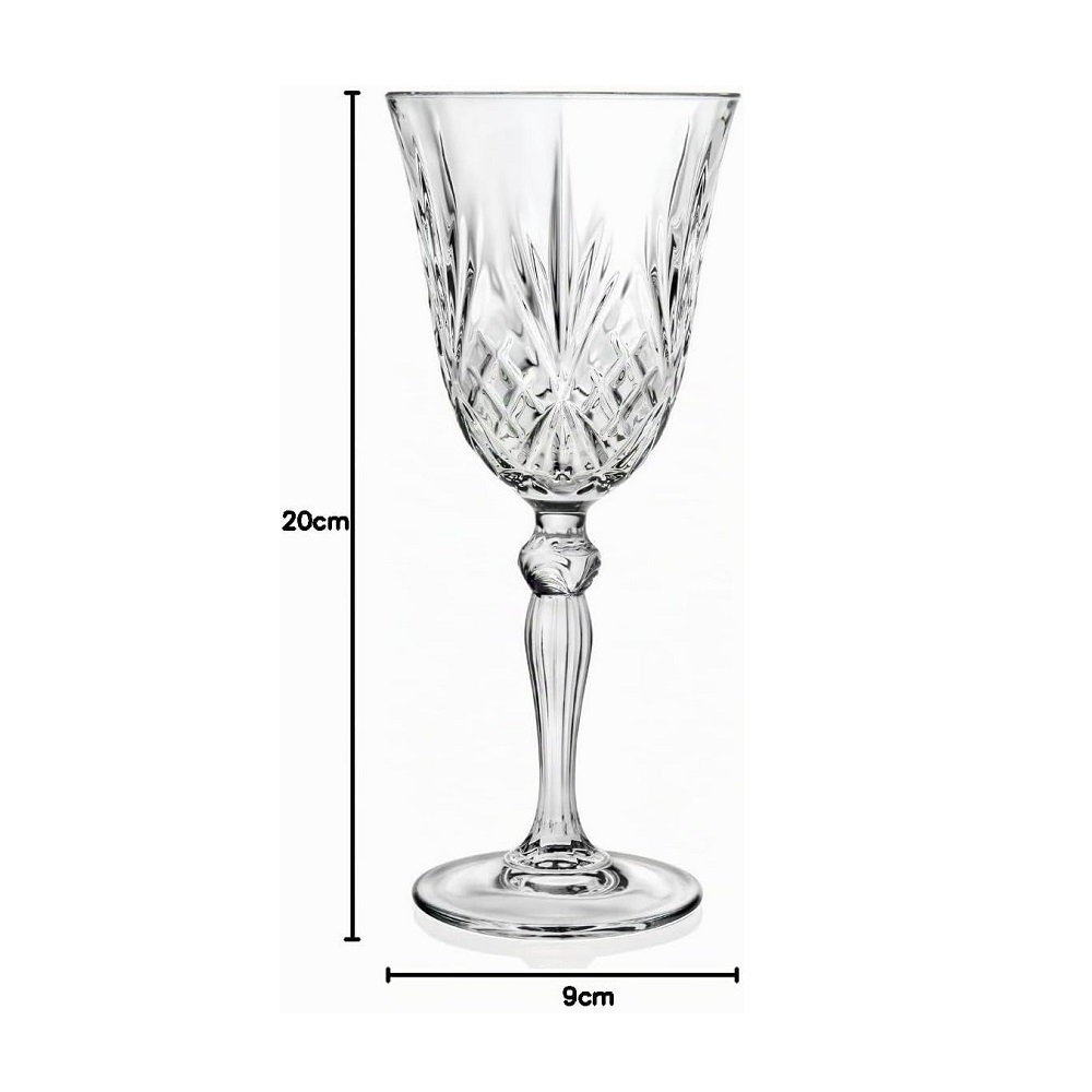 RCR Melodia Goblet 2 Weinglas 280 ml 6er Set