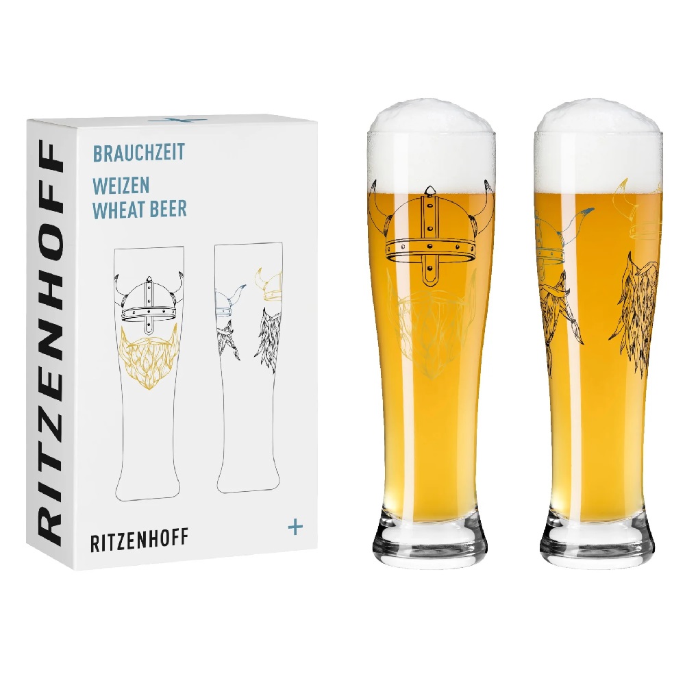 Ritzenhoff Brauchzeit Weizen 2er #17 #18 A. Vasconcelos H23
