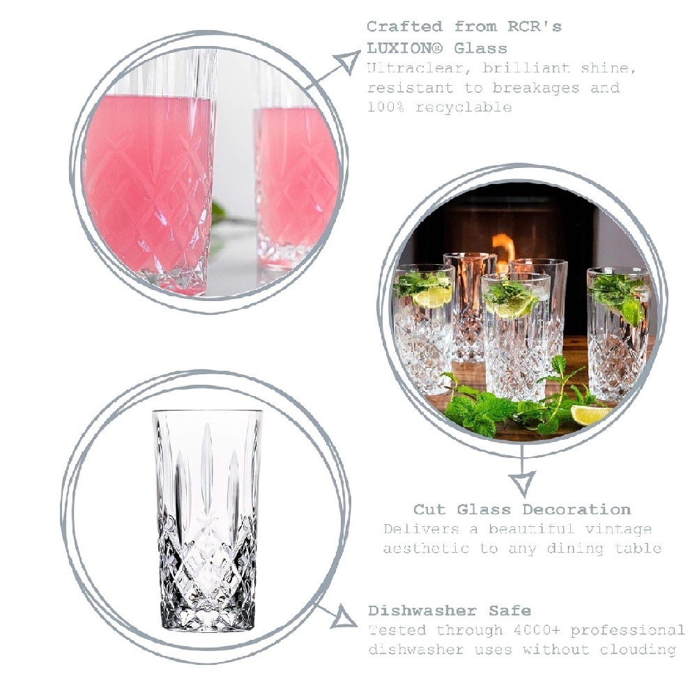 RCR Orchestra Longdrinkglas 395 ml 6er Set
