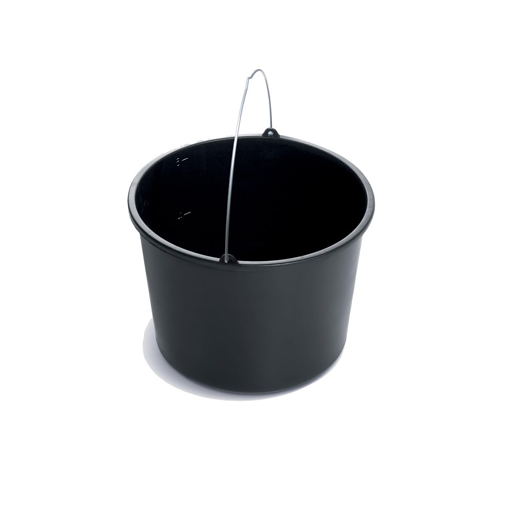 Prosperplast Eimer BUCKET 5 Liter - schwarz 10er Set