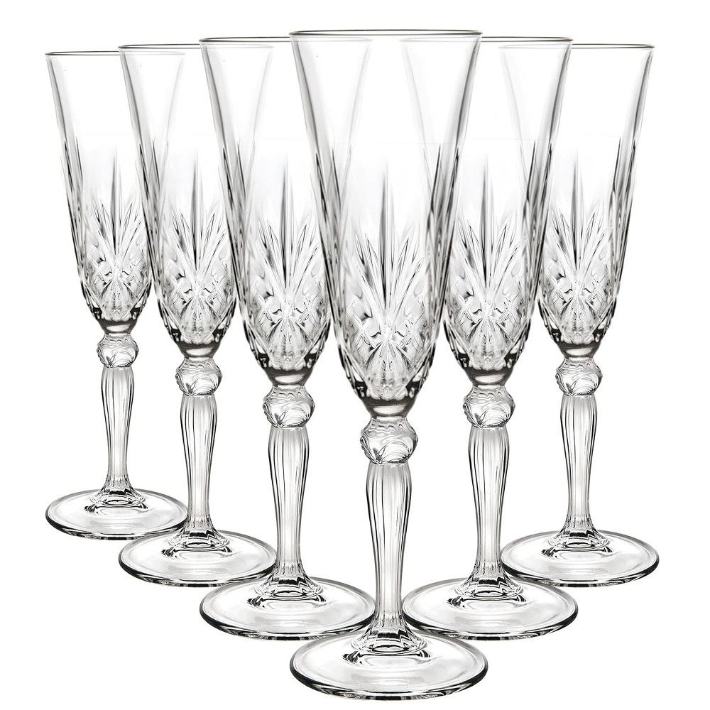 Der-Porzellan-Laden by RCR Melodia Champagnerkelch 160 ml 6er Set