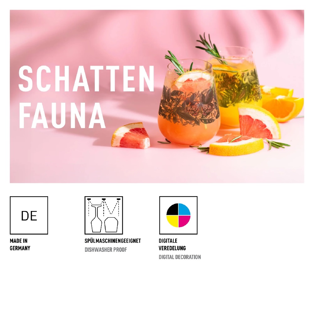 Ritzenhoff Schattenfauna Gin Tumbler 2er #5 #6 RDT H24