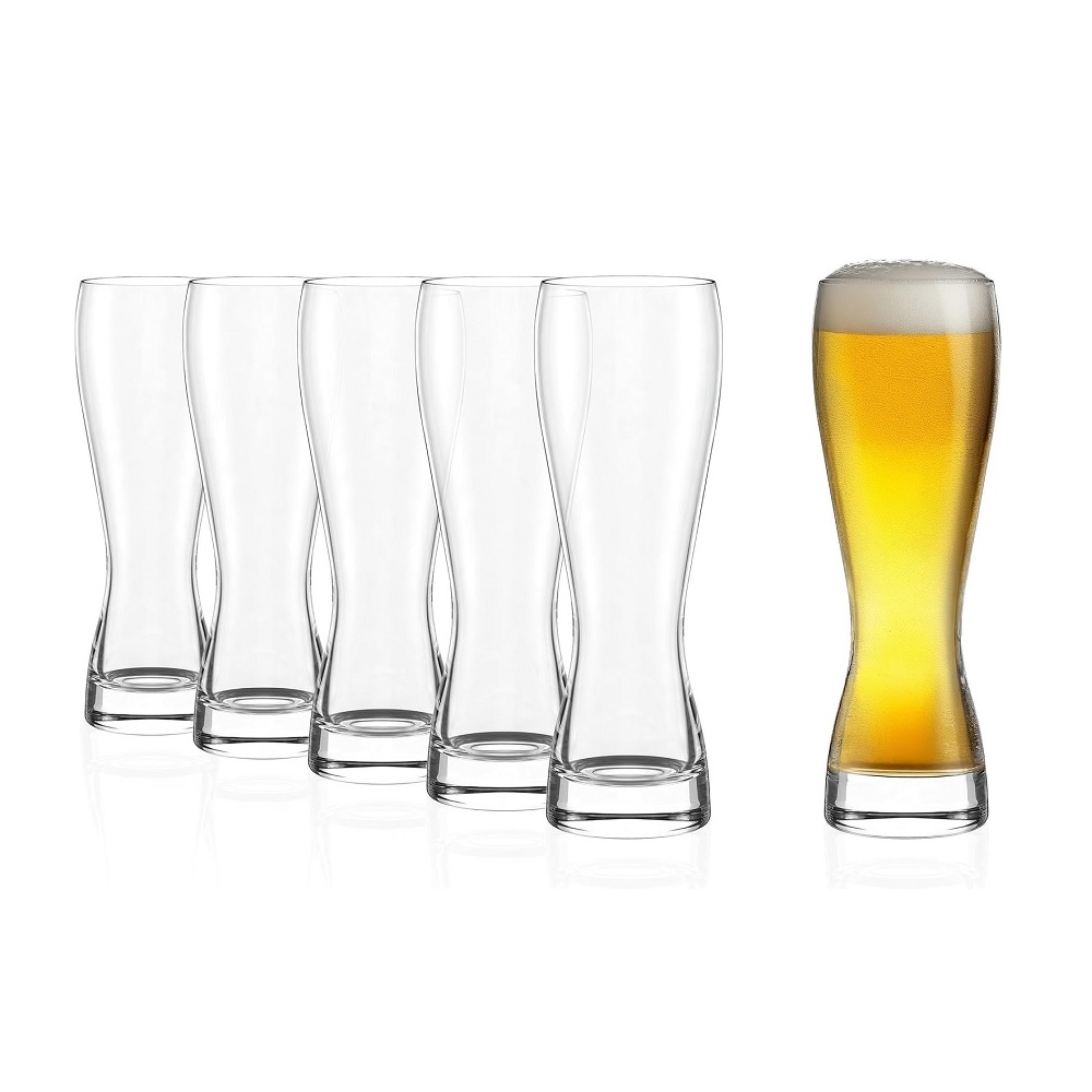 Stölzle Lausitz Weizenbierglas 0,3 Liter 6er Set