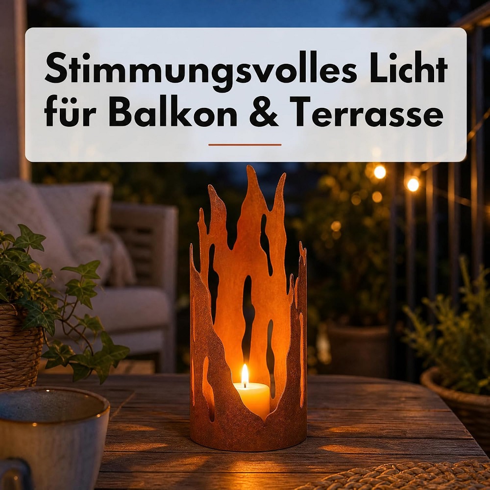 Der-Porzellan-Laden Windlicht H:30 Ø:10
