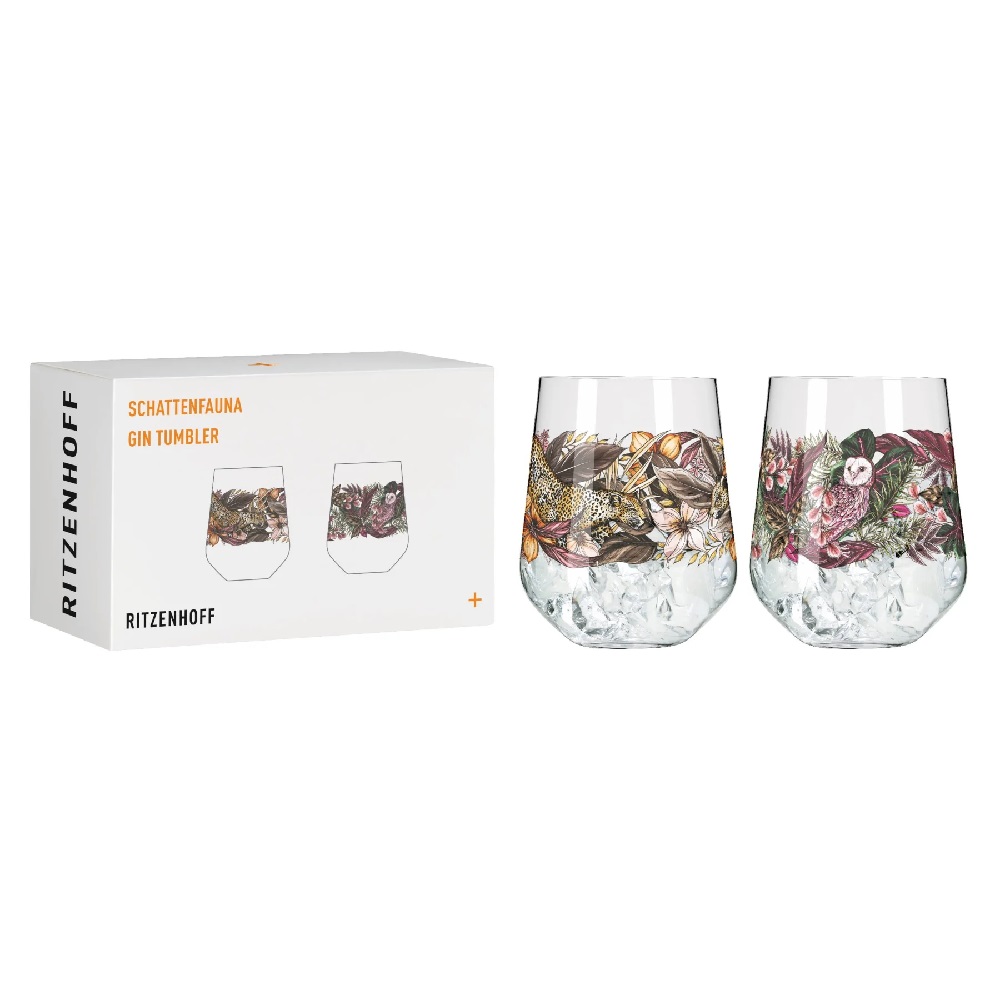 Ritzenhoff Schattenfauna Gin Tumbler 2er #3 #4 M.EnterriosF21